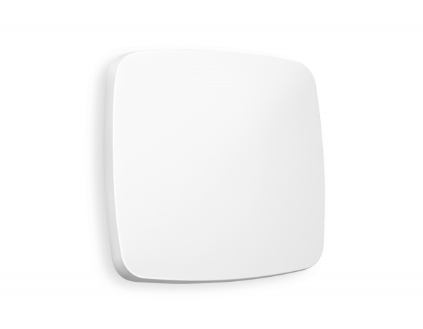 Лицевая панель OMEGA (Белый матовый) для 1-кл выключателей QUANT OP1210