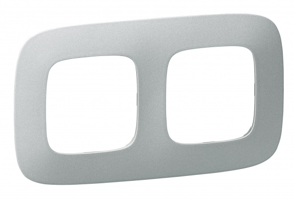 Legrand Valena ALLURE Алюминий Рамка 2-ая