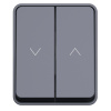 Systeme Electric AtlasDesign Profi54 Антрацит Выключатель 2-клавишный для жалюзи, 2хсх.4