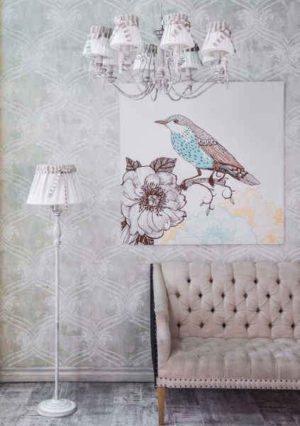 Напольный светильник (торшер) ARM013-22-W Maytoni Bird