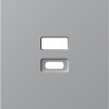 Donel Накладка для розеток USB, матовый серый, серия A07, DE28640