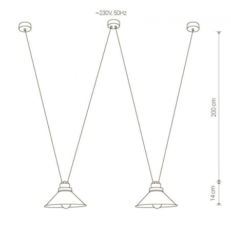 Подвесной светильник Nowodvorski Perm 9147