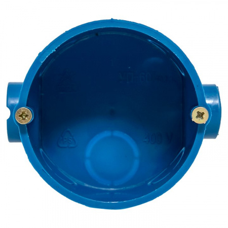 EKF PROxima Коробка установочная КМТ-010-002 для твердых стен (68х42) с саморезами IP20