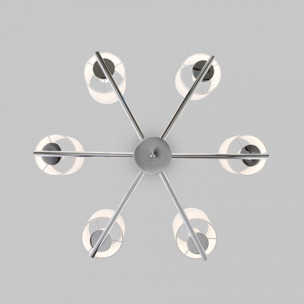 Потолочный светильник 60146/6 никель Eurosvet Caprera