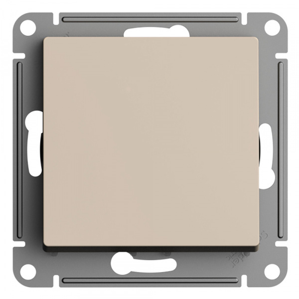 SE AtlasDesign Песочный Переключатель перекрестный 1-клавишный, сх.7, 10АХ, механизм