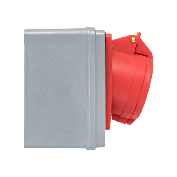 EKF Розетка с блокировкой и выключателем 1425 3Р+РЕ+N 32А 380В IP44