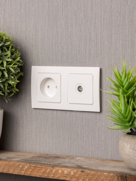 EKF PROxima Стокгольм Белый Рамка 2-ая