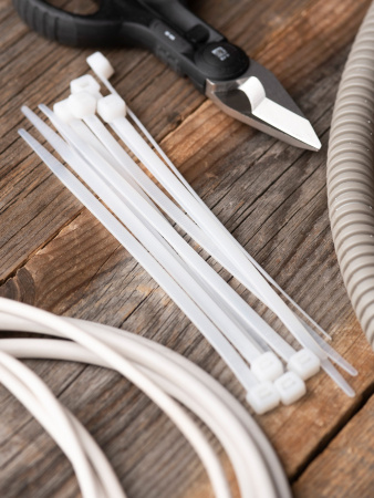 EKF Basic Хомут нейлоновый (4,8х150) (100шт.)