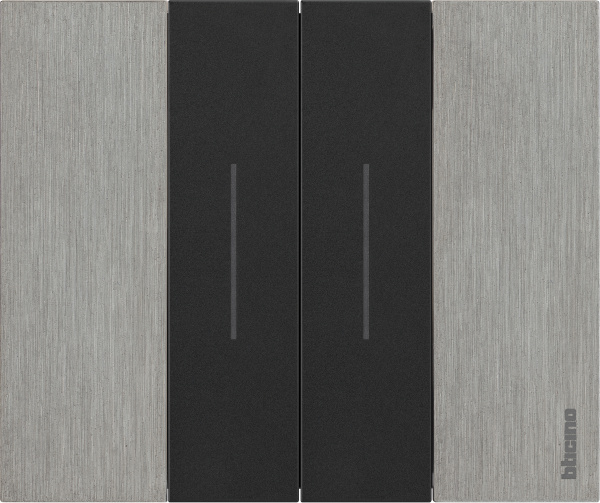 BT Living now Сталь Рамка немецкий стандарт 2 мод