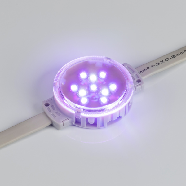 Светодиодный модуль Arlight DMX-F10-D50 24V RGBW 036825 Светодиодный модуль Arlight DMX-F10-D50 24V RGBW 036825