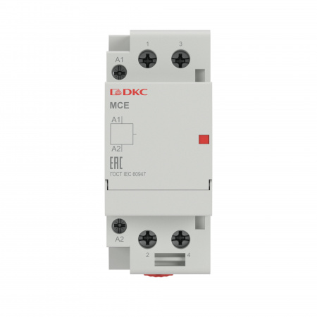 DKC Контактор модульный YON max типа MCE, 2P, 40A, 240В, 2НО