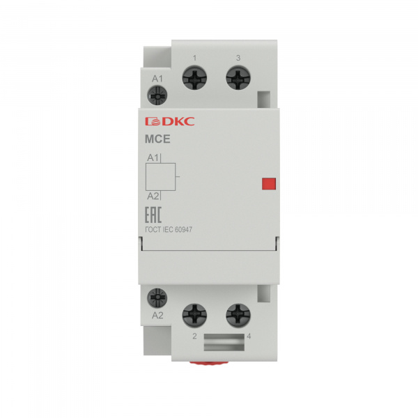 DKC Контактор модульный YON max типа MCE, 2P, 63A, 240В, 2НО