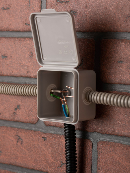 EKF PROxima Коробка распаячная КМР-030-037 пылевлагозащищенная без мембранных вводов (65х65х50)