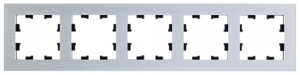 SE AtlasDesign Nature Металл серебро Рамка 5-ая, универсальная