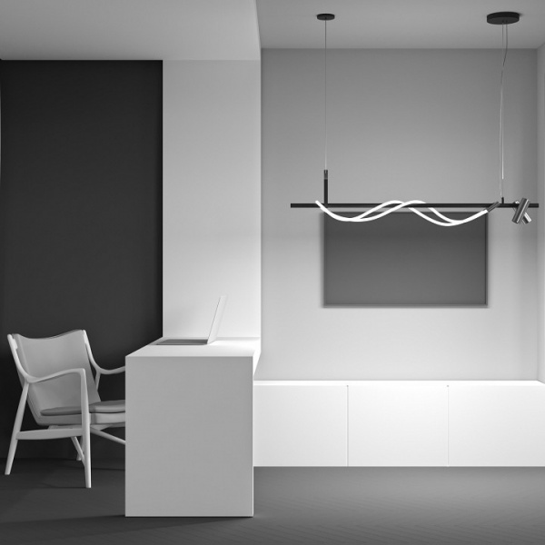 Подвесной светильник Modern MOD166PL-L30GB3K Maytoni Tau