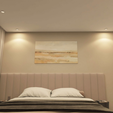 DK2070-WH Встраиваемый светильник , IP 20, 50 Вт, GU10, белый, алюминий