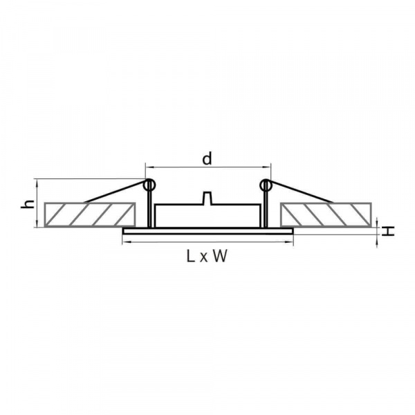 Встраиваемый светильник Lightstar Lega16 011941