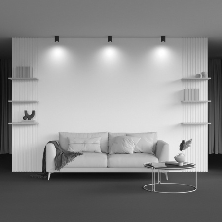 Потолочный светильник C016CL-01B Maytoni Atom