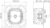 Donel Механизм терморегулятора с внешним датчиком пола, AC230V, 16A, серия DB, DB23100