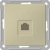 SE Wessen 59 Беж Розетка ТЛФ 1-ая RJ11