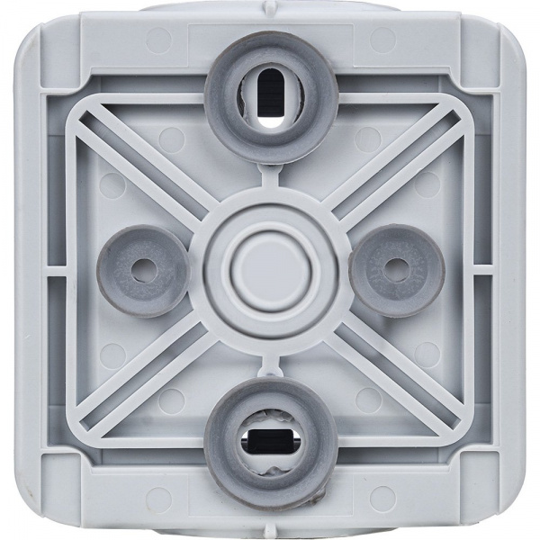 Legrand Plexo Серый Монтажная коробка 1-ая для наружного монтажа IP55
