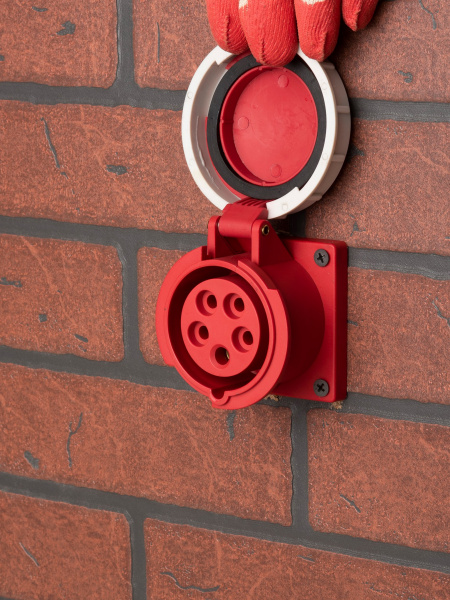 EKF PROxima Розетка стационарная внутренняя 3152 3Р+РЕ+N 16А 380В IP67