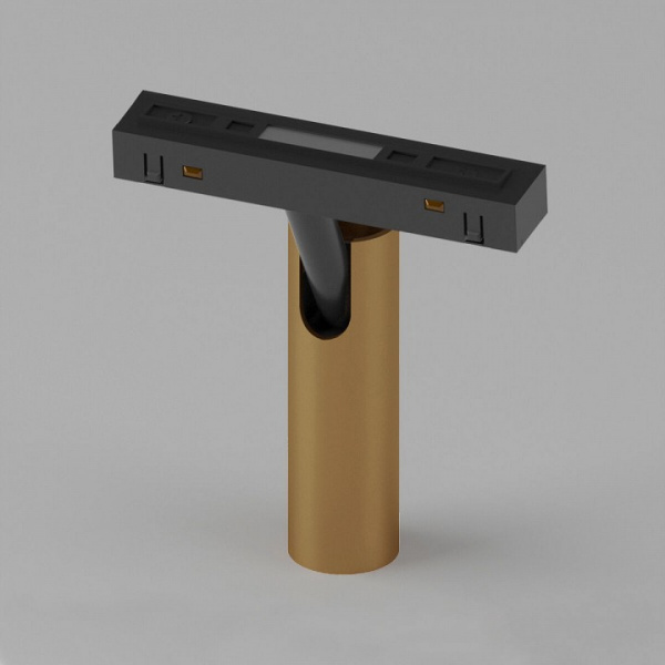 Slim Magnetic Трековый светильник 7W 4200K Cubo (латунь) 85035/01 Elektrostandard Slim Magnetic a062794 Slim Magnetic Трековый светильник 7W 4200K Cubo (латунь) 85035/01 Elektrostandard Slim Magnetic a062794