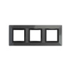 DKC Avanti Темно-Серый Металл Рамка 6 модулей