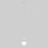 Подвесной светильник с тросом 1,8 м 50158/1 белый Eurosvet Bubble Long