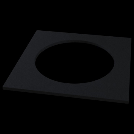 Вставка декоративная для встраиваемого светильника Kappell черный DLA040-02B Maytoni Accessories for downlight