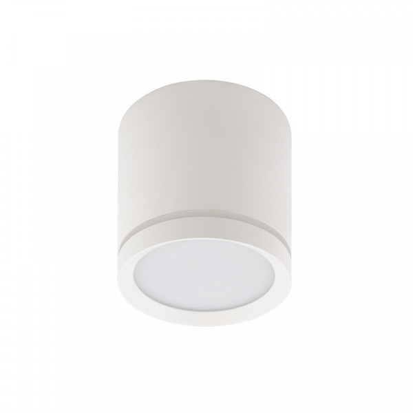 DK4016-WH Светильник накладной IP 20, 5 Вт, LED 3000, белый, алюминий/акрил