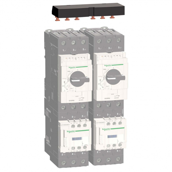 Schneider Electric Contactors D Telemecanique Контактор 3P Everlink 440В, 65A, 3НО сил.конт. катушка 230В АС