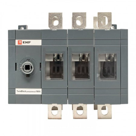 EKF PROxima Рубильник 160A 3P реверсивный без рукоятки управления TwinBlock