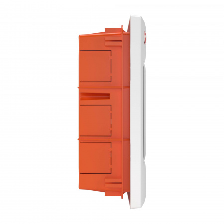 DKC Щиток встраиваемый с дверцей 12 мод.,IP41, белый, с клеммным блоком 63А