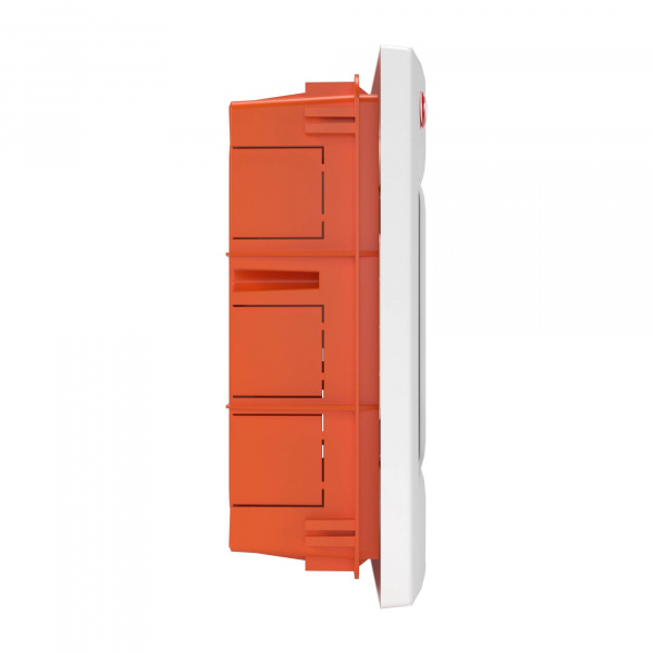 DKC Щиток встраиваемый с дверцей 12 мод.,IP41, белый, с клеммным блоком 63А