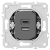 Donel USB зарядное устройство, 12Вт тип A, С , серия DB, DB12310