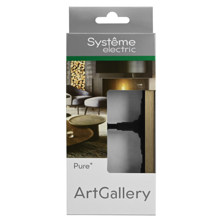 Systeme Electric ArtGallery Pure Металл Латунь Рамка 2-ая