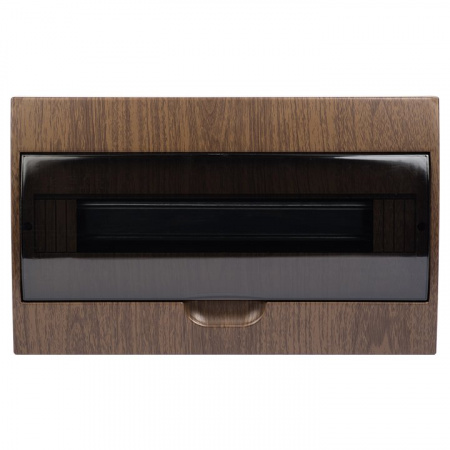 EKF PROxima Щит распределительный навесной ЩРН-П-18 темное дерево IP41