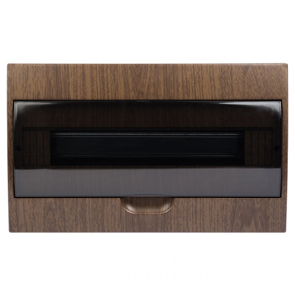 EKF PROxima Щит распределительный навесной ЩРН-П-18 темное дерево IP41