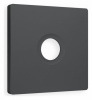 Лицевая панель ALFA (Графит Мягкое касание) для TV розетки QUANT AP9130