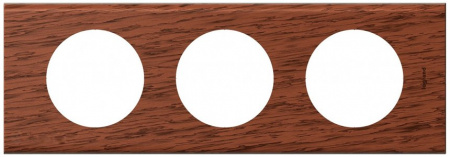 Legrand Celiane Орех Рамка 3-ая (2+2+2 мод)