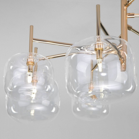 Потолочная люстра в стиле лофт 70128/7 золото Eurosvet Jar