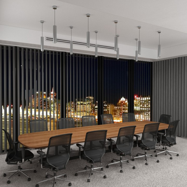 Подвесной светодиодный светильник DLR023 12W 4200K хром матовый Elektrostandard Topper a040265