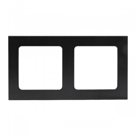 EKF PROxima Стокгольм Черный Металл Рамка 2-ая