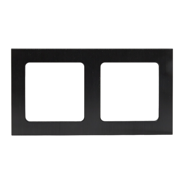 EKF PROxima Стокгольм Черный Металл Рамка 2-ая