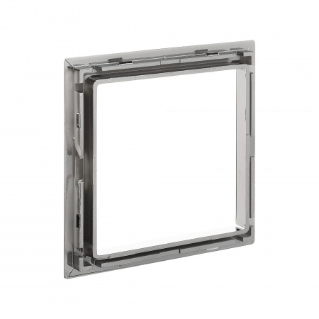 DKC Avanti Хром Декоративная вставка для рамок из натуральных материалов 2 модуля