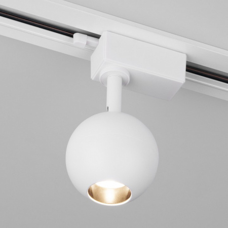 Трековый светодиодный светильник для однофазного шинопровода Ball Белый 8W 4200K LTB76 Elektrostandard Ball a053740