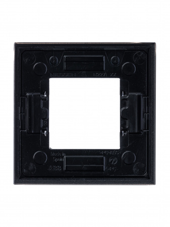 ABB NIE Zenit Стекло графит Рамка 1-я 2 мод