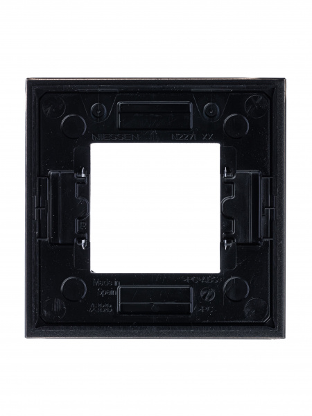 ABB NIE Zenit Стекло графит Рамка 1-я 2 мод