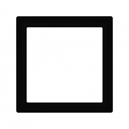 DKC Avanti Черный Декоративная вставка для рамок из натуральных материалов 2 модуля